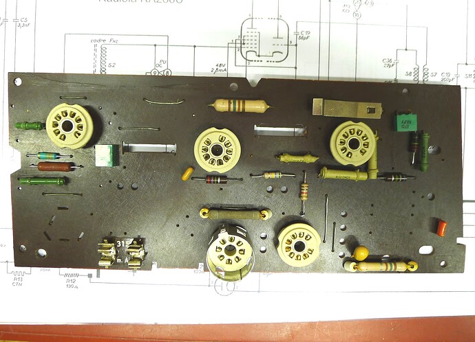 Philips B2F70U_Circuit imprimé