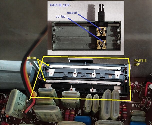potentiomètre double inf et sup