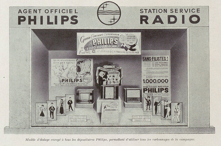 Présentoir Vendre 1 janvier 1948