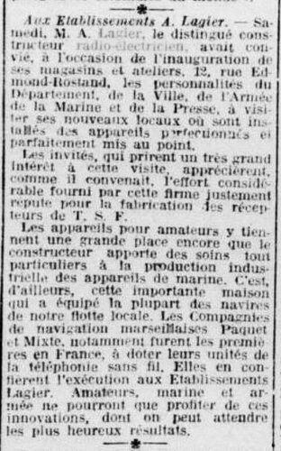 Le Sémaphore de Marseille, 23 nov. 1930, p. 2-6