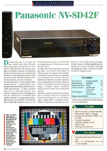 Dossier VHS HP 1824 1994-11