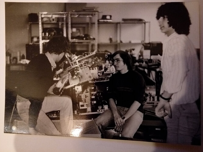 JF en stage CIPL en 1979