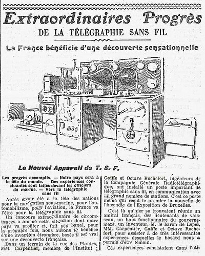 La Presse, 13 janvier 1911
