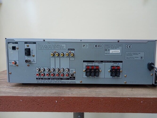SonySTR DE 485E (2)