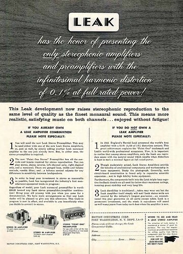 PUB LEAK POINT ONE AUDIO 1959 2