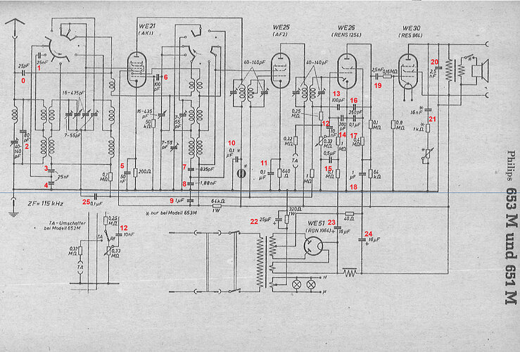 1° schema (condensatori)