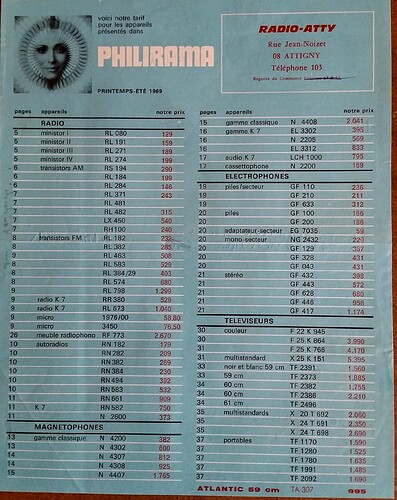 21 2 PHILIRAMA 1969