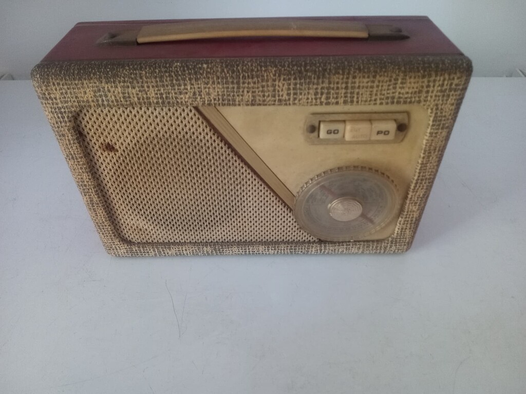 Poste de radio Malabar vintage