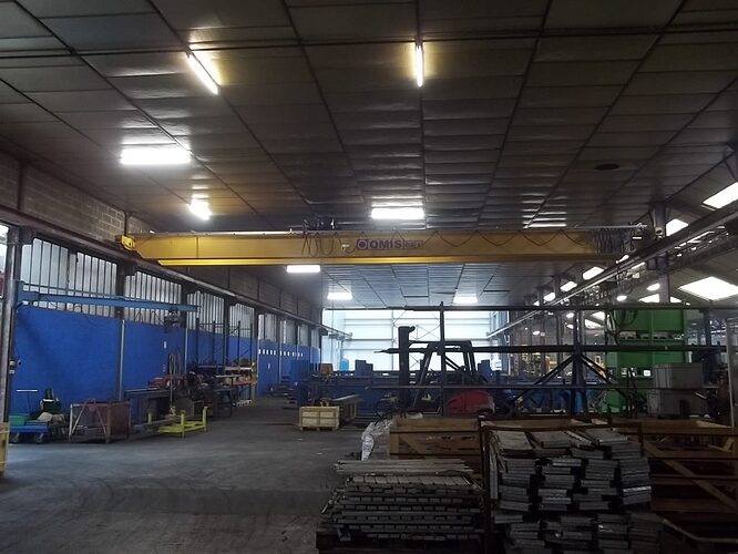 EB-pont roulant bruts