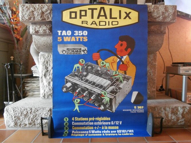 Affiche Optalix TAO 350