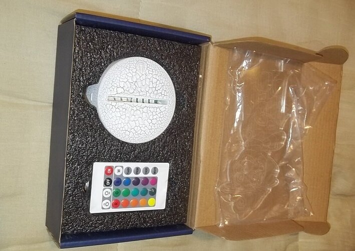 veilleuse LED 3D  (3)