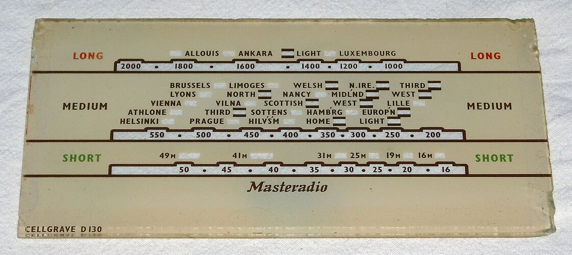 masteradio cellgrave d130 h