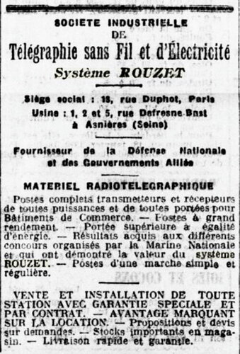 Le Sémaphore de Marseille, 27 août 1919