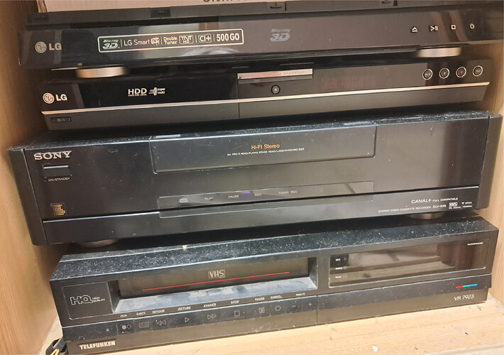Hdd-Dvd-Vhs