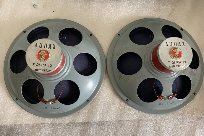 Elipson AS-40 (Audax T-21 PA12, circa 1966) -