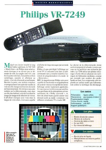 Dossier VHS HP 1824 1994-12