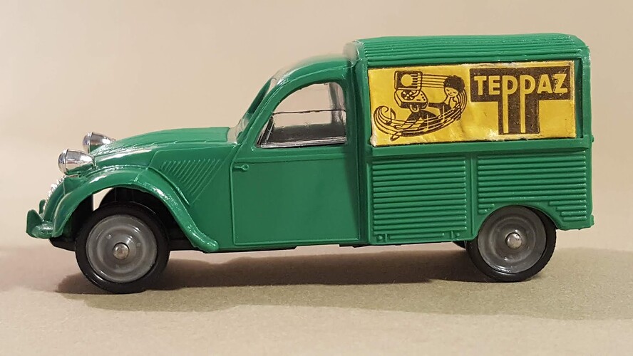 Citroën 2 CV AZU Teppaz Norev