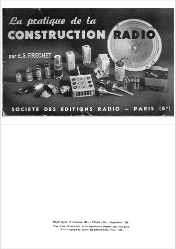 La pratique de la construction radio 1954 E S FRECHET