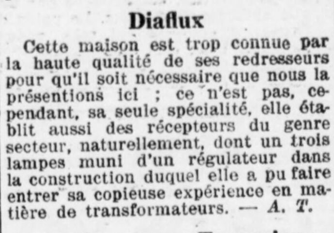 L'Antenne 5 octobtre 1930