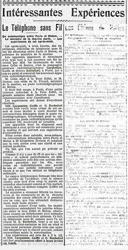 La Presse, 12 avril 1909