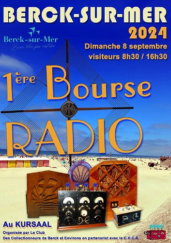 BERCK bourse radio affiche 2024