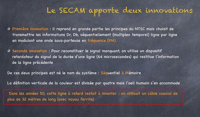SECAM LAR