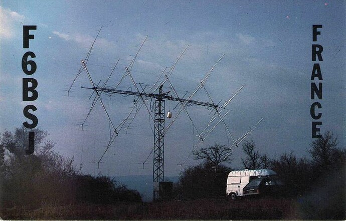144 MHz F6BSJ 12 x 16 el. Yagi