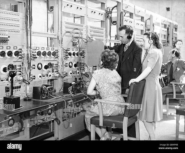 medien-olympiade-bbc-broadcasting-centre-fur-1948-london-olympia-palast-der-kunste-wembley-gbwp4b