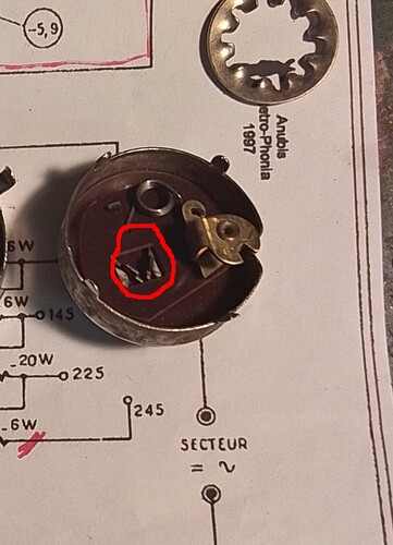 inter potentiomètre