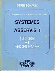 Systémes asservis 1  DI STEFANO  STUBBERUD  WILLIAMS