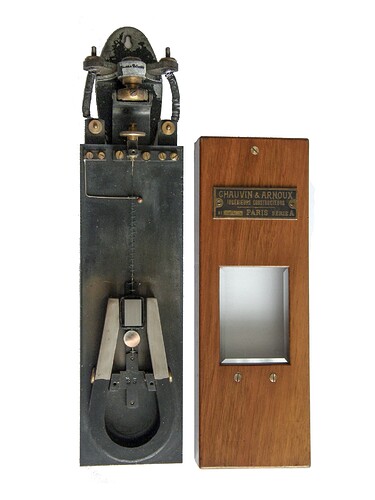 605-2 C & A Galvanomètre à fil 1895