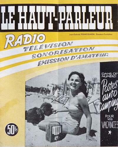 Le Haut Parleur N°925 - Juillet 1952