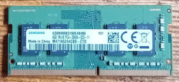 DDR4 4GB Samsung