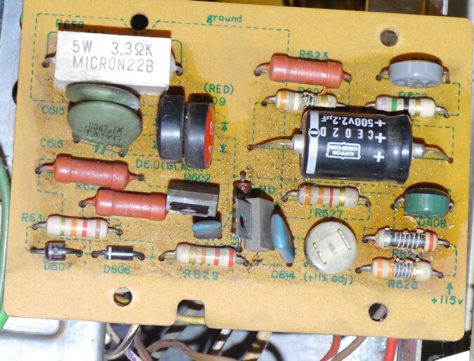 Sony KV-1220DF Repair-01 - P2 Actual Board