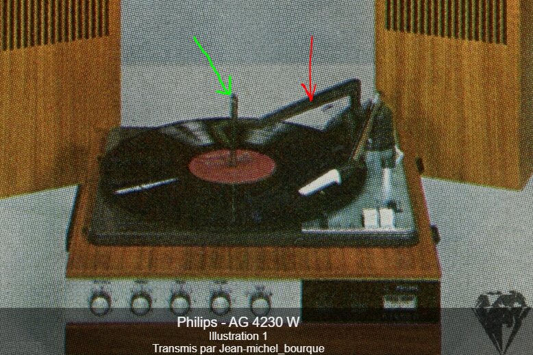 Vintage Ancien Vieux TOURNE DISQUE mallette PHILIPS AG - 4756W - 00A année 1964 | eBay
