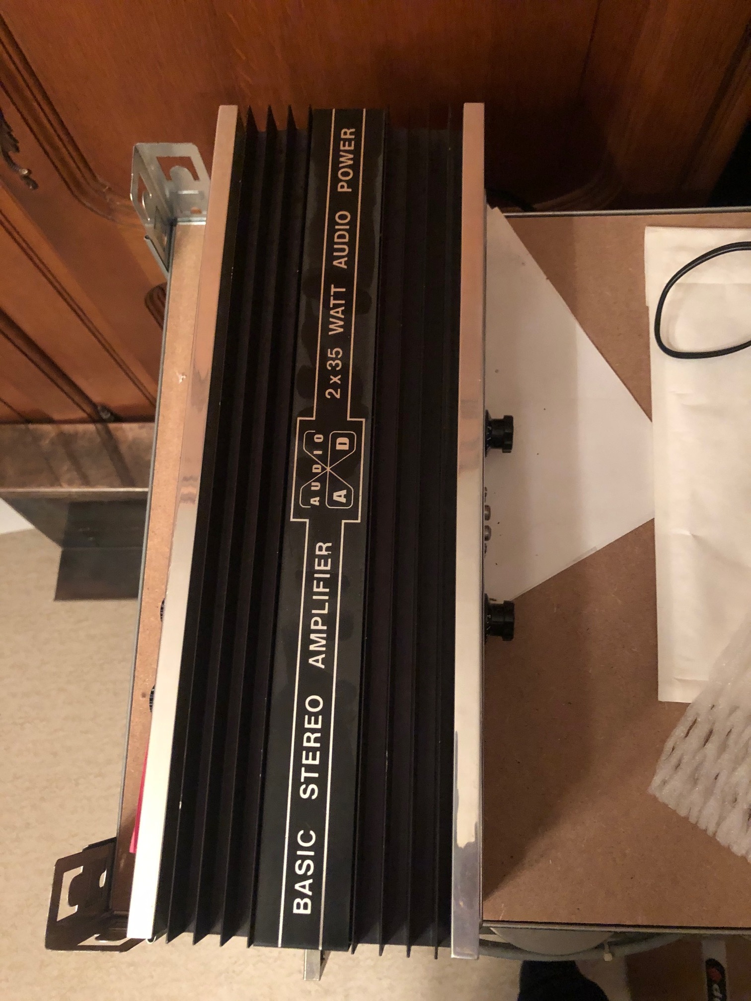 Andre Dumortier basic stereo amplifier 2x35 watt + préampli - Hi-Fi ...