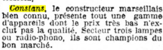 Le Petit Marseillais, 27 septembre 1934