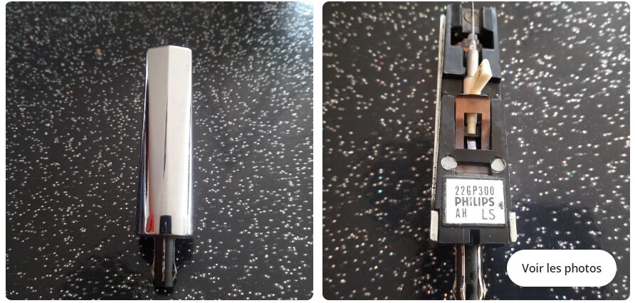 Cellule Céramique GP200/204/205/300 – Tête De Lecture Pour Tourne-Disque Philips – Qualité Originale
