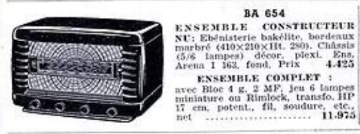 Page publicitaire 7-57  Radio constructeur & dépanneur N°93- novembre 1953