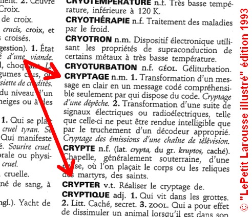 crypter-larousse