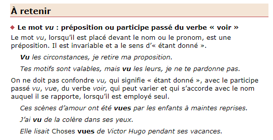 A retenir