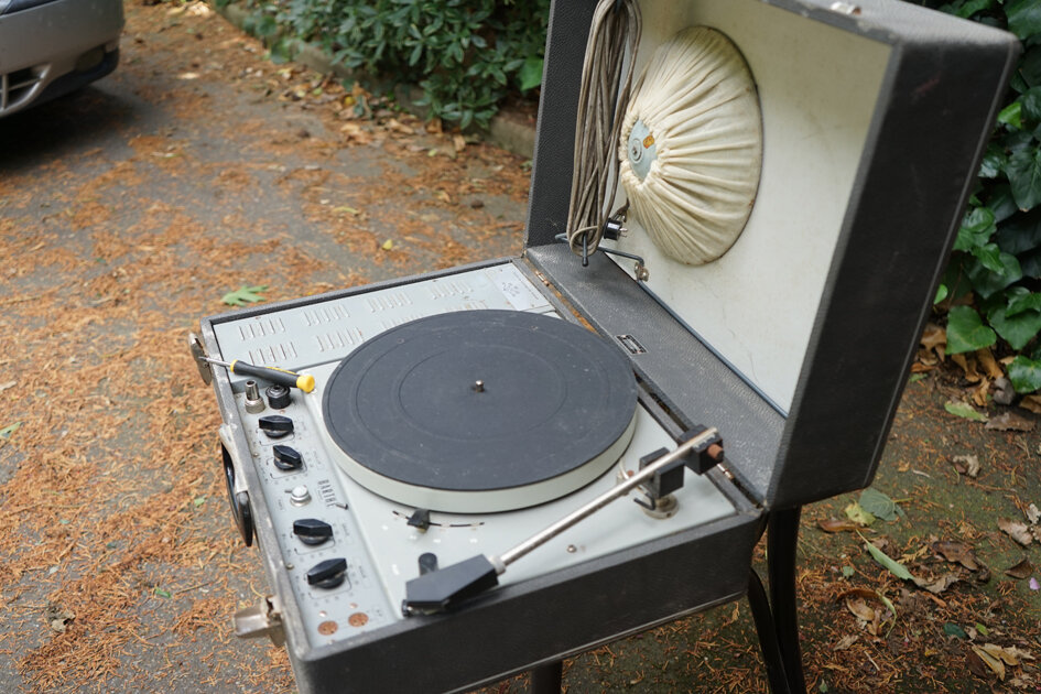 Tourne disque, platine Barthe vintage - Collection