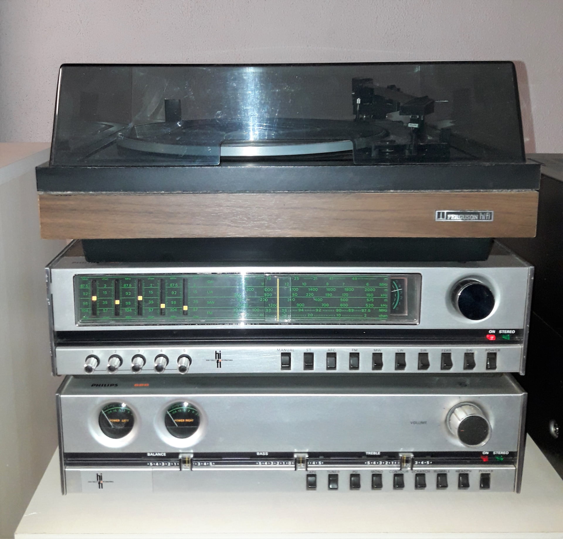 AMPLIFICATEUR TUNER philips 732 EUR 39,00 - FR