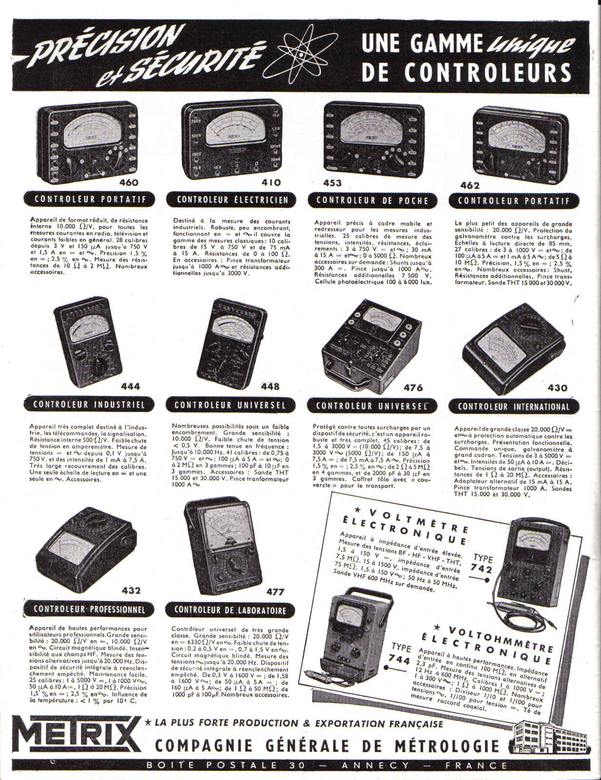 Pub. METRIX. RC&Dép. n°152 0ct.59.jpg
