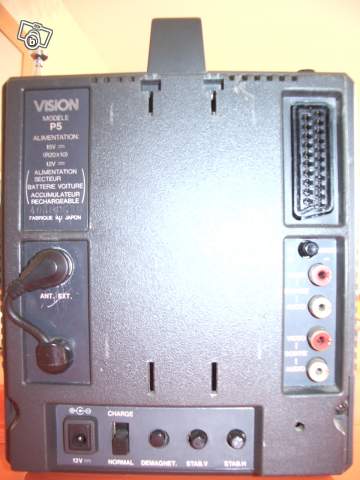 Vision P-5 Color TV 5 inch PAL BG + SECAM L SCART Connector-02.jpg