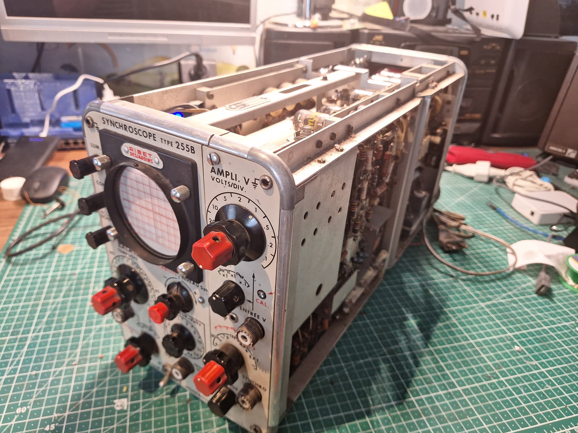 Restauration oscilloscope Ribet-Desjardins 255B - Technique - Forum ...