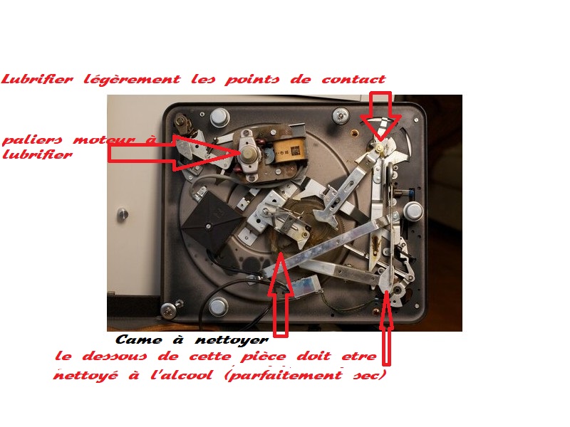 Bras De Lecture Pour Platine DUAL CS 616 Q - Pièce Détachée D'occasion