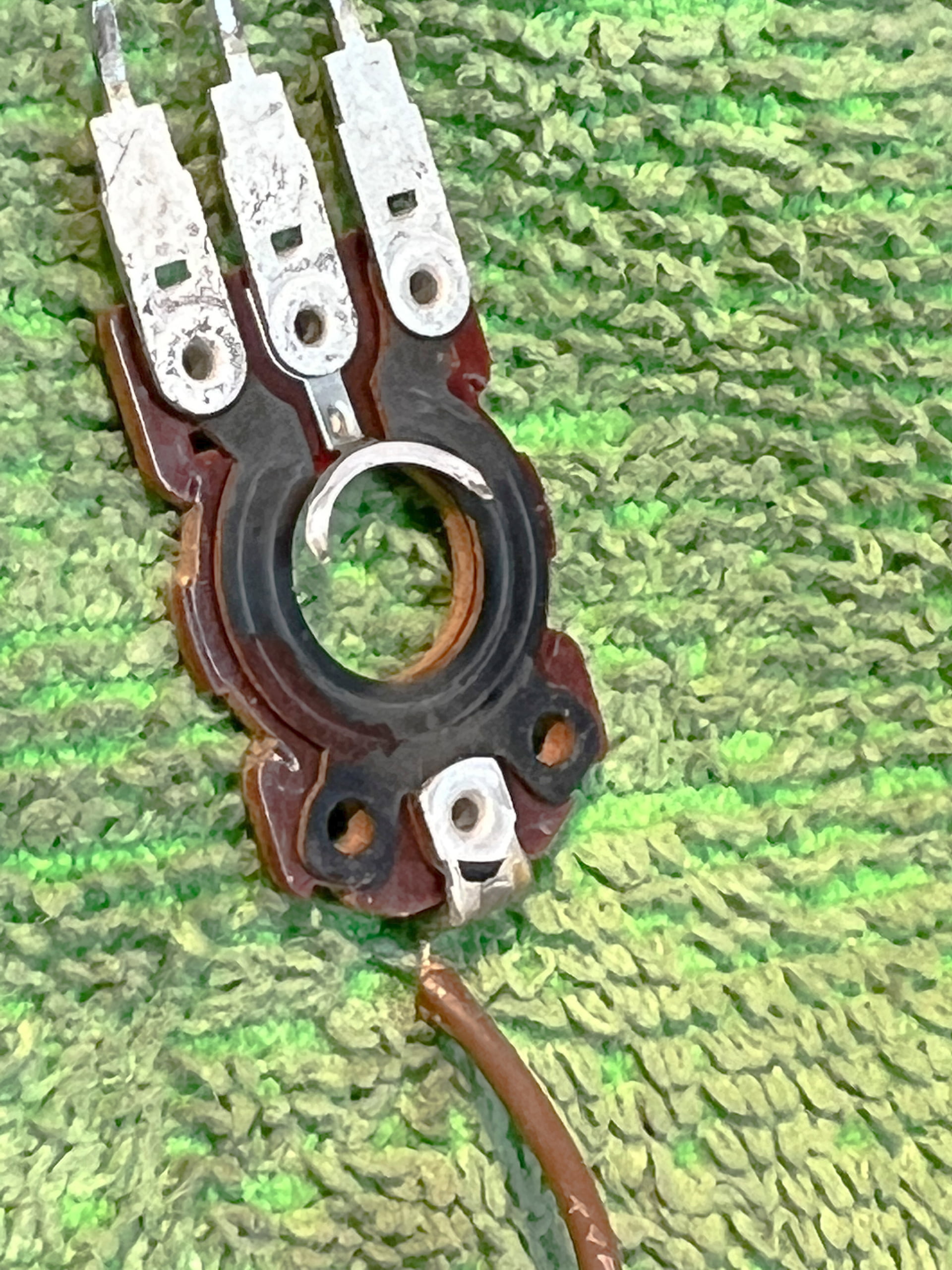 Potentiomètre Double 2 X 1 MΩ – Linéaire, Axe 6 Mm, Radiohm Vintage, Fait En France