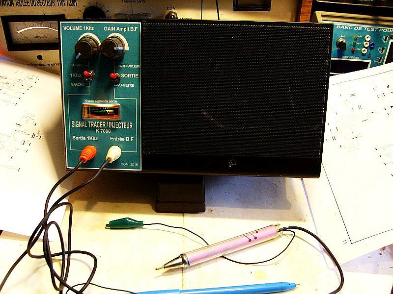 Boitier imprimé en 3D pour signal tracer Velleman K7000 Salon Forum