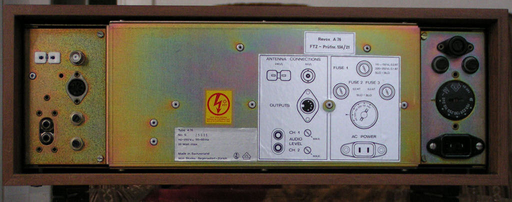 looking for a clean Revox a76 MkIII tuner